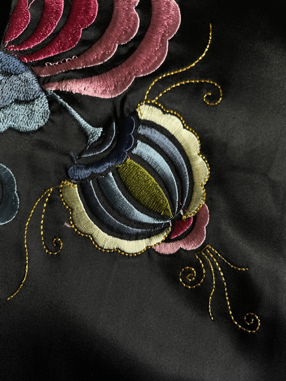 Asian embroidered jacket - Picture 14 of 15